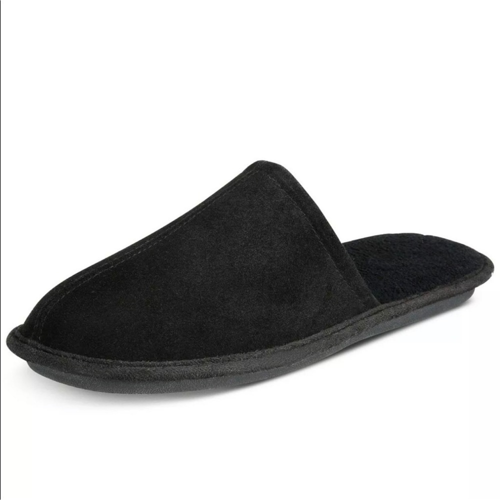 Gold Toe Men's Black Suede Loafers